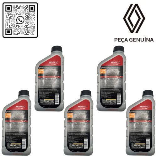 RN 266455-K5 8660089534 OLEO 10W40 SL RENAULT MOTRIO SEMI SINTETICO EMB 1L -2-